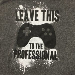Large Gamer/Video Game Graphic T-Shirt